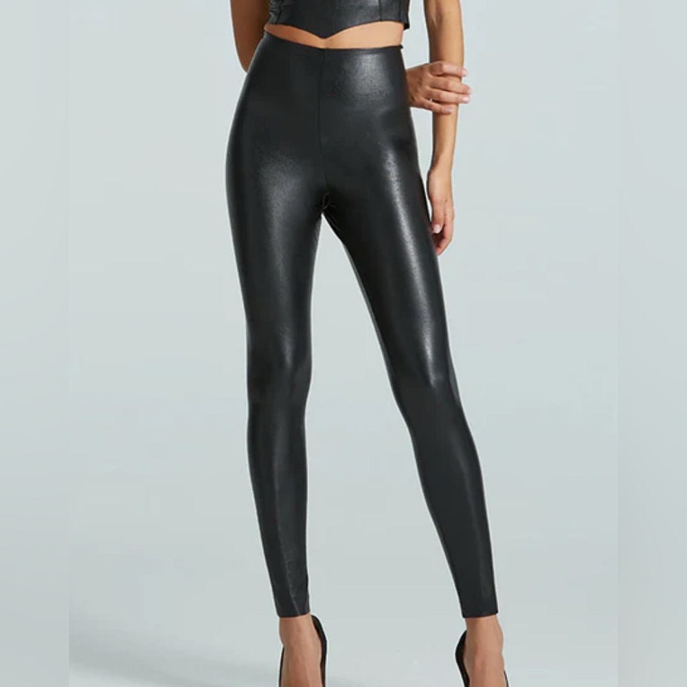 Commando High Waist Faux Leather Leggings | NWOT | Black | Size XL